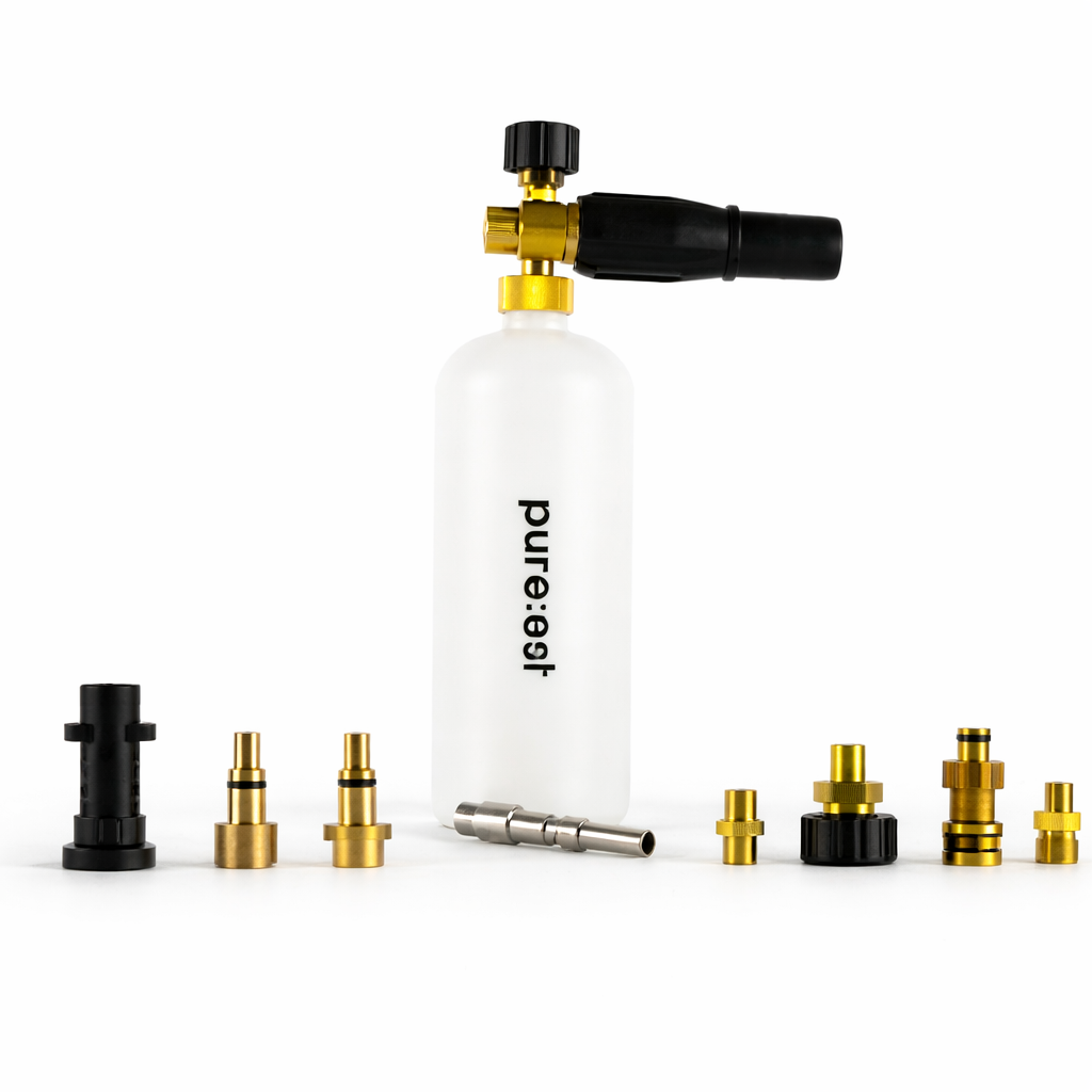 Foam lance inklusive adaptrar
