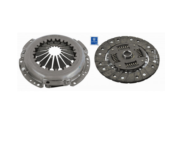 Kopplingssats SACHS Volvo 215 mm Finsplines