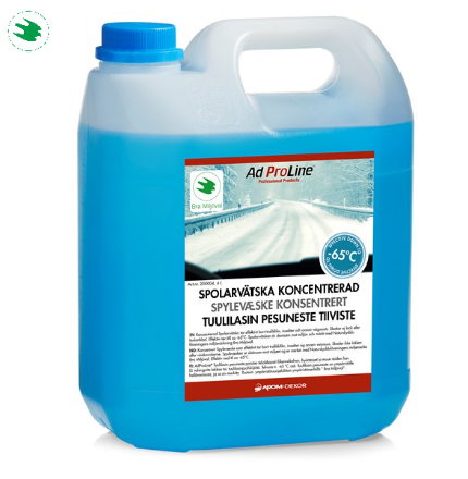 Spolarvätska koncentrerad 4 Liter